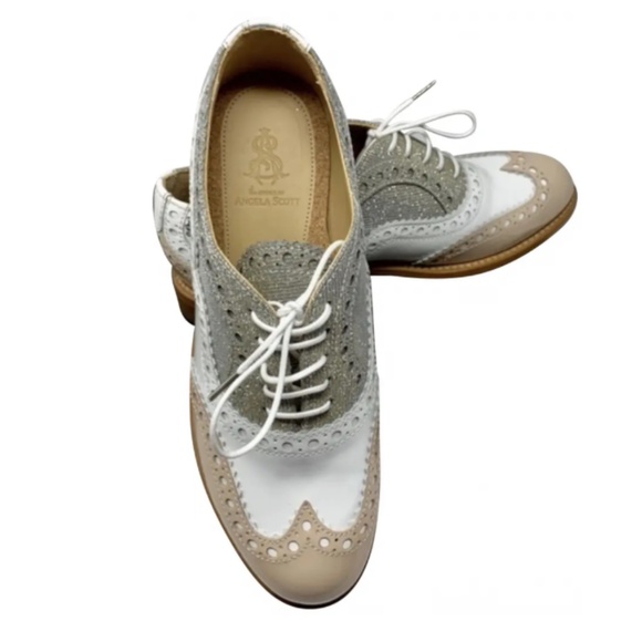 Office of Angela Scott Mr. Doubt Oxford in Cupcake - women's size 40 - Picture 1 of 8